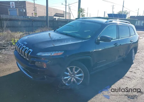 2016 Jeep Cherokee Limited из США, поврежденный, VIN 1C4PJMDB6GW199173